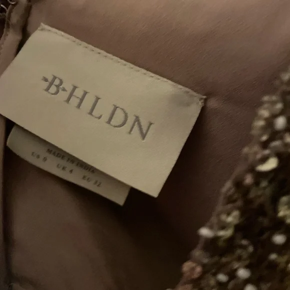 BHLDN & Anthropologie Avery dress size 0 beaded tulle - Picture 4 of 9